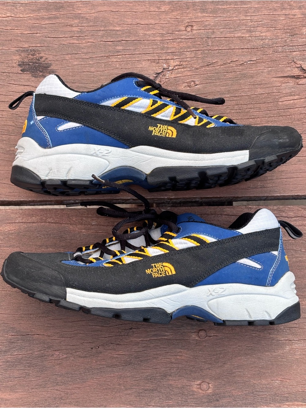 The North Face Men’s Blue, Black Trail Shoes Size 9.5 NICE!!